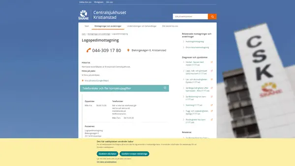 Logopedimottagning Kristianstad