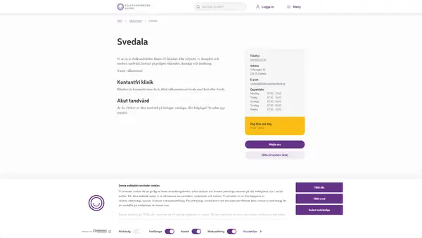 Svedala, Folktandvården Skåne AB
