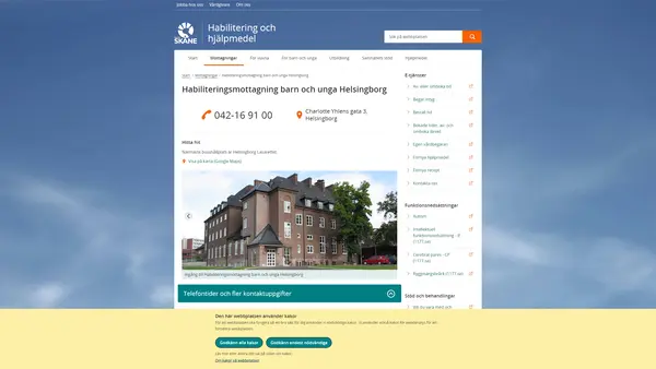 Habiliteringsmottagning barn och unga Helsingborg