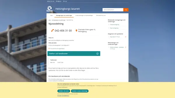 Njuravdelning Helsingborg