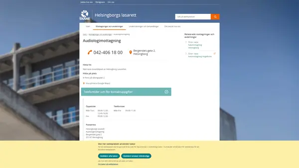 Audiologimottagning Helsingborg