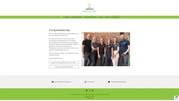 Arena Fysio Nikki Hansson Helsingborg