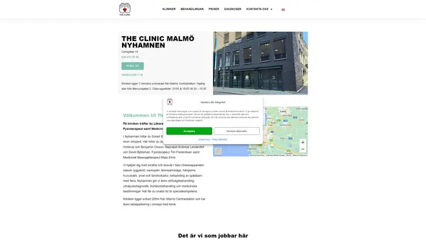 Tim Frederiksen Fysioterapi och behandling