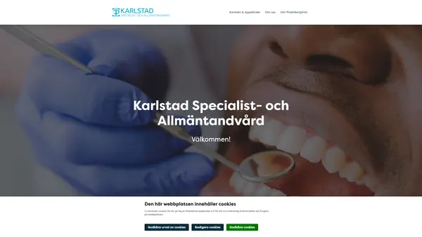 Karlstad specialist och allmäntandvård Jenny Johannesson, Karlstad