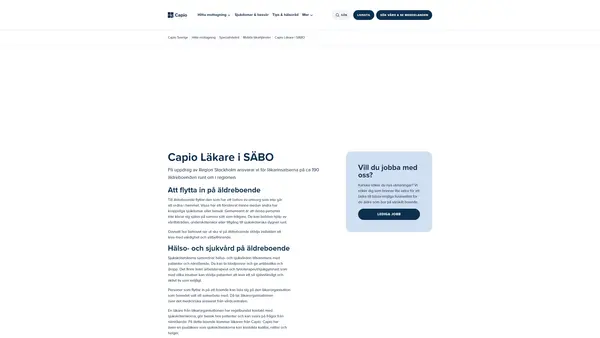Capio Legevisitten Säbo