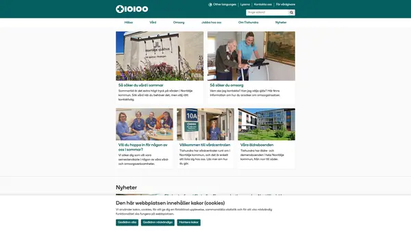 Ögonmottagning, Norrtälje sjukhus Tiohundra