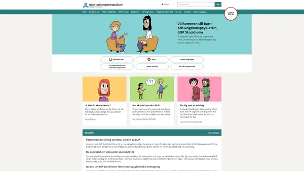 BUP Mellanvårdsenhet Nordväst
