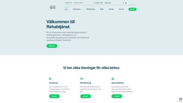 Rehabtjänst - Eva Arvidsson, Kungsholmen