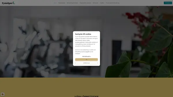 FysioSpec - Sigvardsson Fysioterapi Specialiserad fysioterapi, Vårby