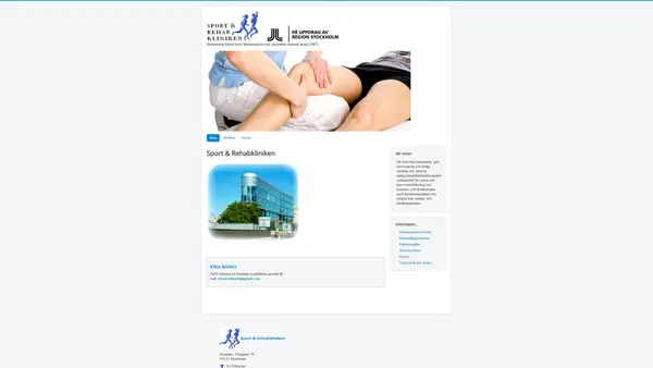 Bromma Sport & Rehab - Öhgren fysio Spec fysioterapi, Bromma