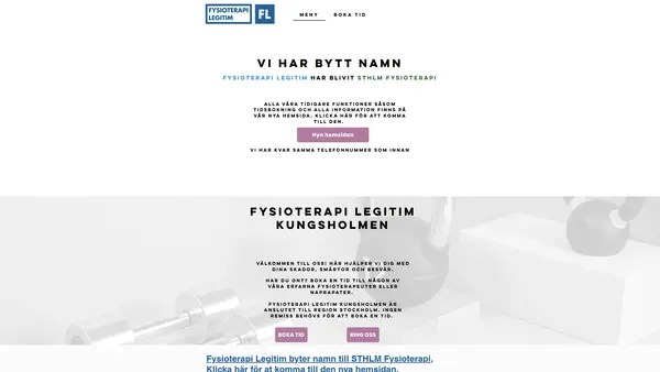 STHLM Fysioterapi - Christer Engman