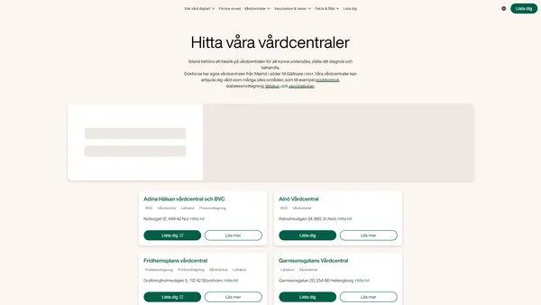 Doktor.se Norra Djurgårdens vårdcentral