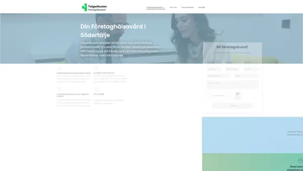 Telgeakuten Företagshälsovård vaccination, Södertälje