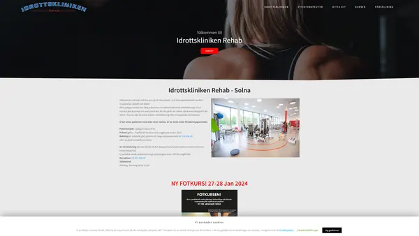 Idrottskliniken Rehab Solna - Fys Ante Spec fysioterapi