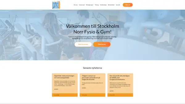 Stockholm Norr Fysio & Gym - Anse Fysioterapi Spec fysioterapi, Åkersberga