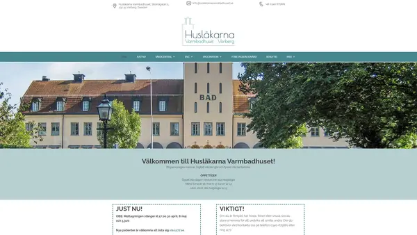 Distriktssköterskemottagningen Husläkarna Varmbadhuset Varberg