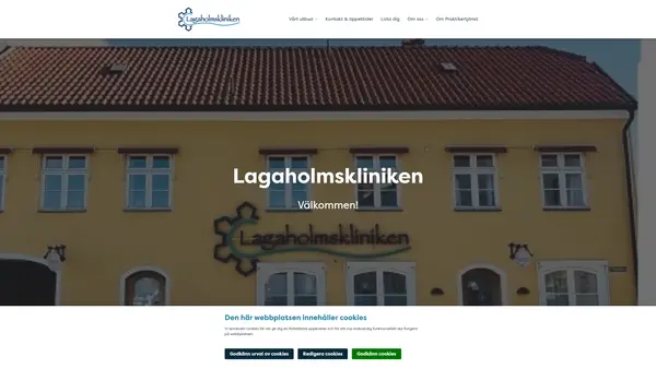 Distriktssköterskemottagningen Lagaholmskliniken, Laholm