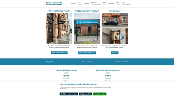 Fysioterapin Viktoriakliniken Söndrum, Halmstad