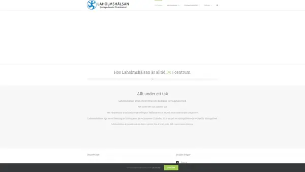 Kuratorsmottagningen Laholmshälsan, Laholm