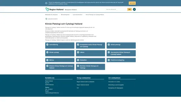 Klinisk patologi och cytologi Halland