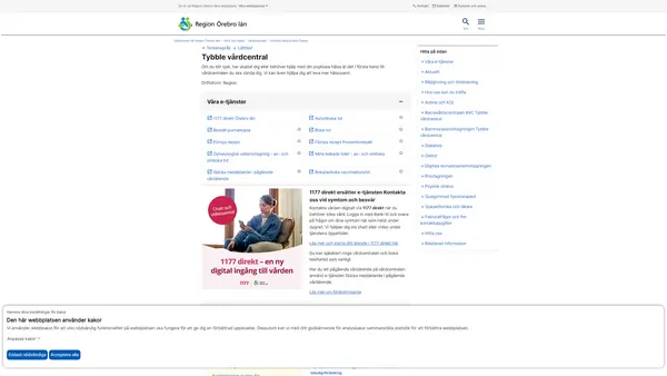 Barnavårdscentralen BVC Forskarvägen Tybble vårdcentral