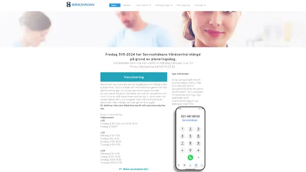 Servicehälsan Barnmorskemottagning, Västerås