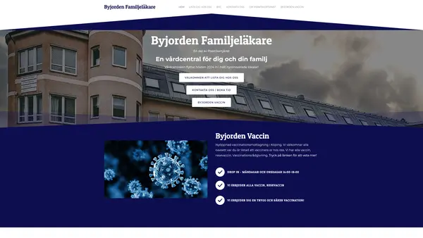 Byjorden City Familjeläkarmottagning, Köping
