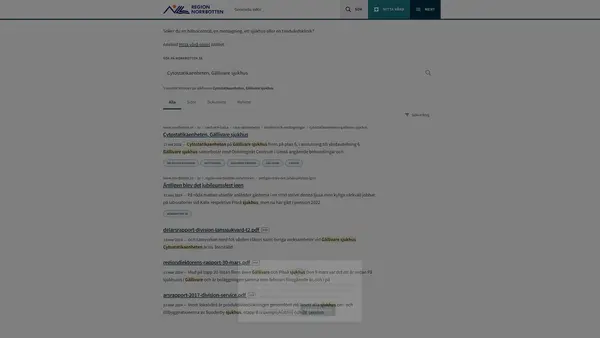 Behandlingsenheten Gällivare sjukhus