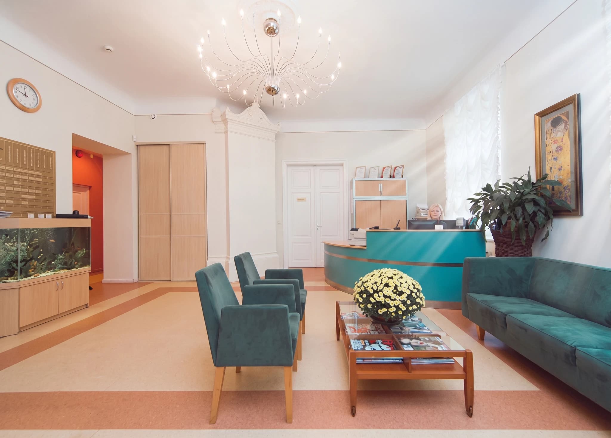 Receptionen hos AVA Clinic