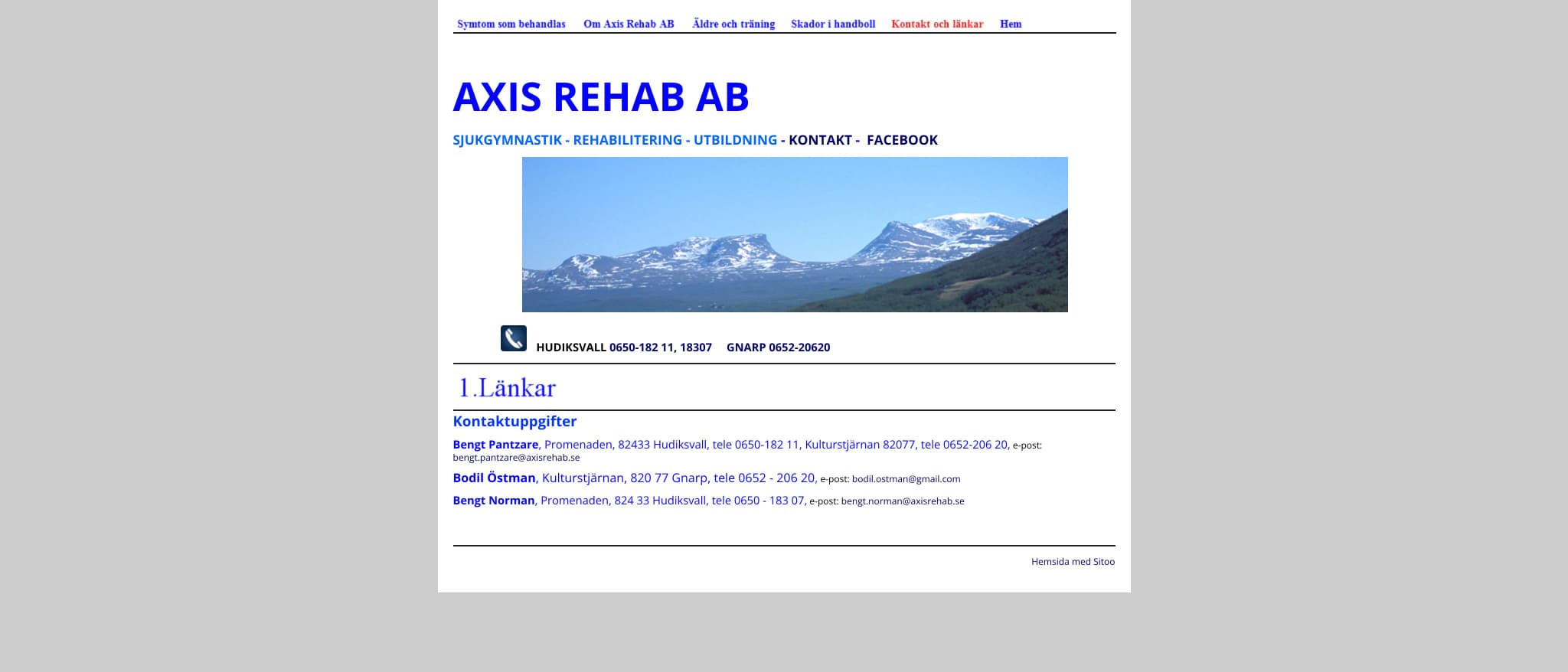 Axis Friskvård och Rehab