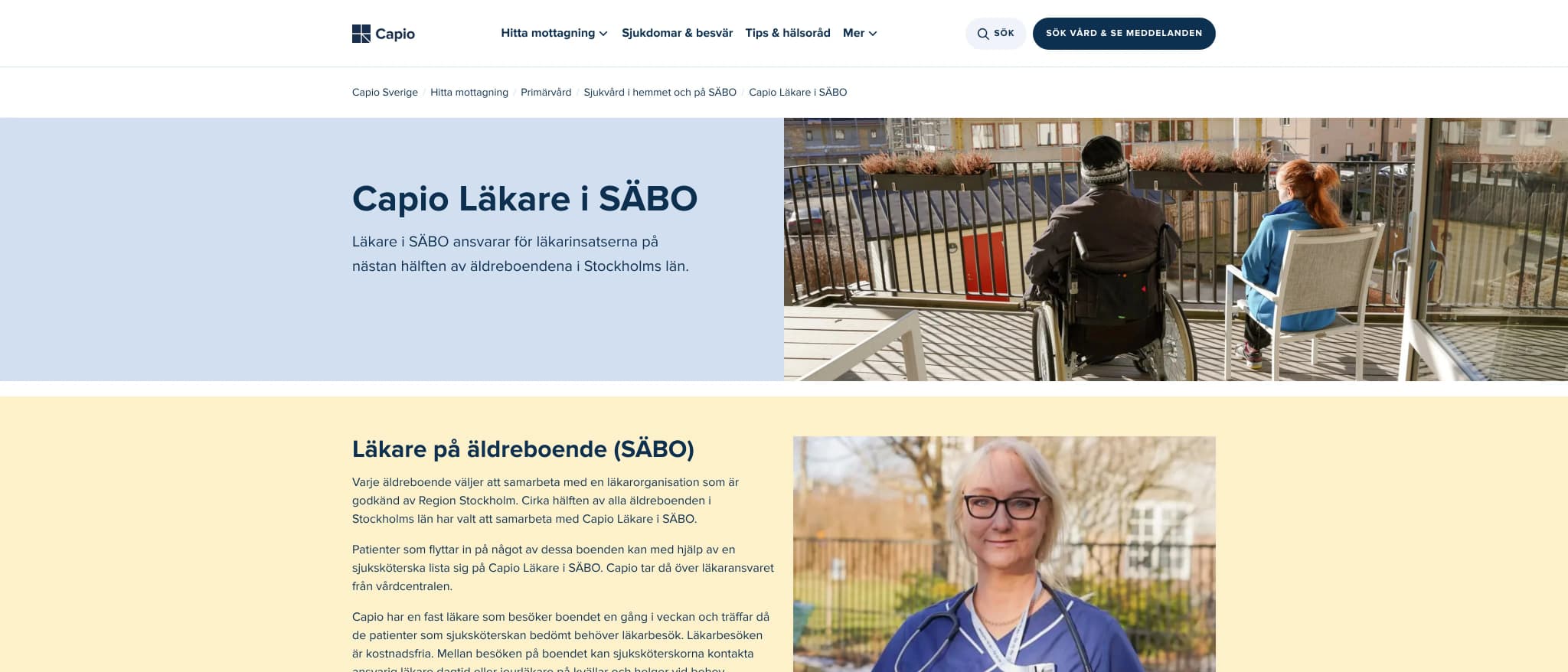 Capio Legevisitten Säbo
