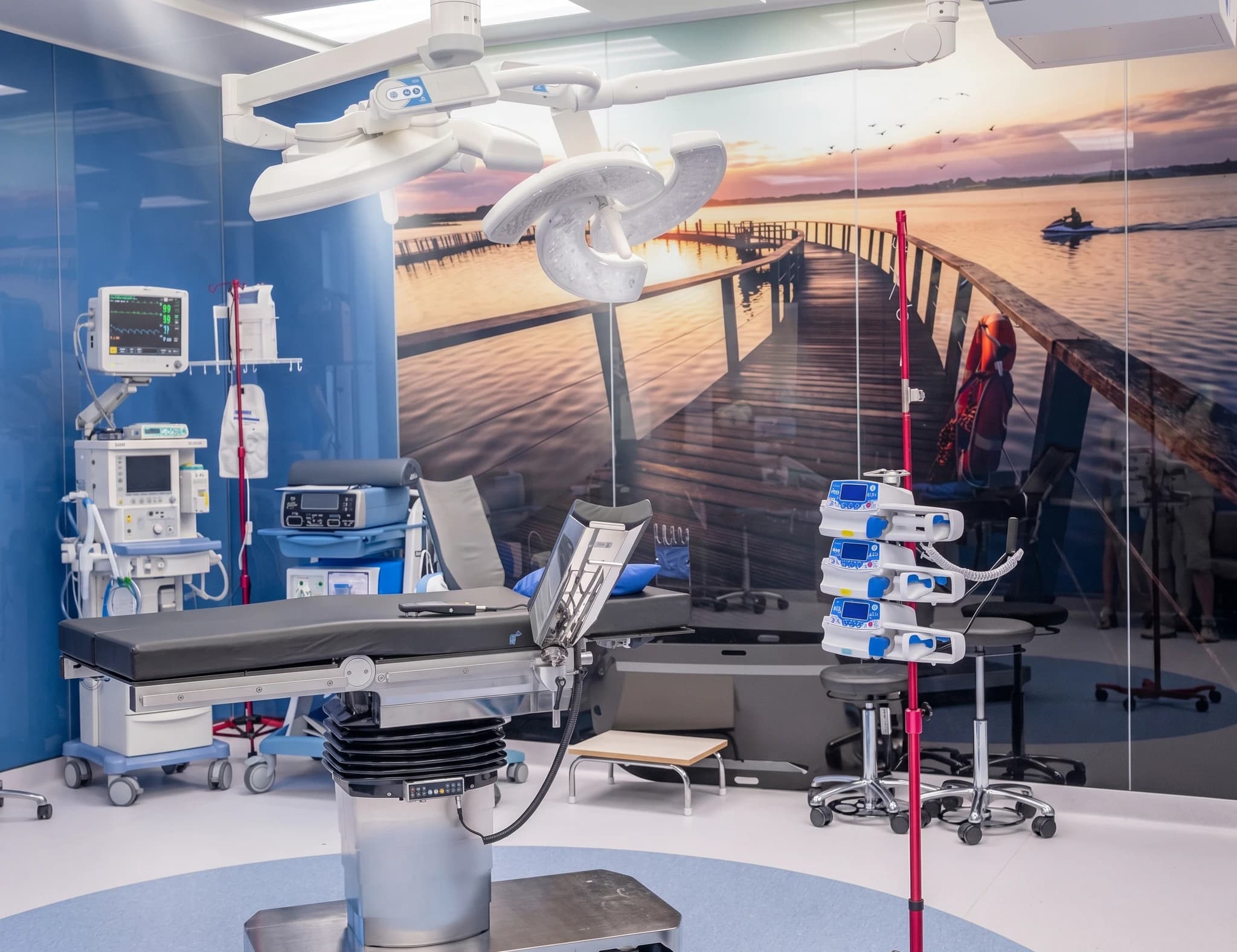 Behandlingsrummet hos CK Klinikerna Kirurgi