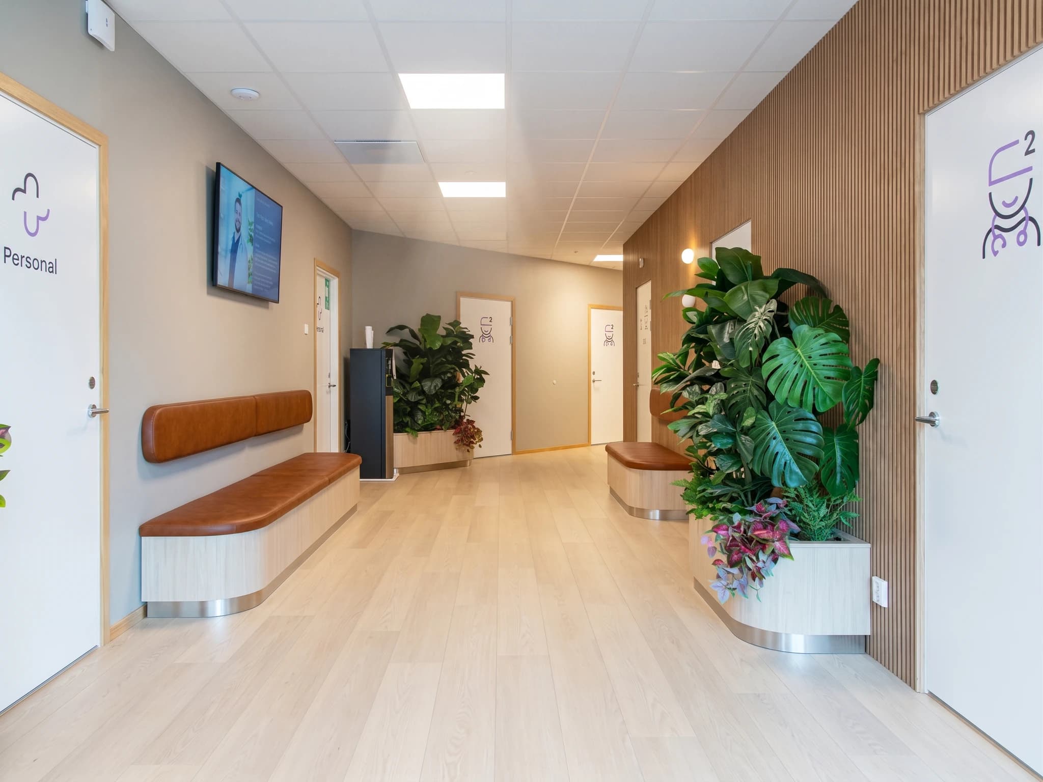 Väntrummet hos Dr Dropin - Gynekolog