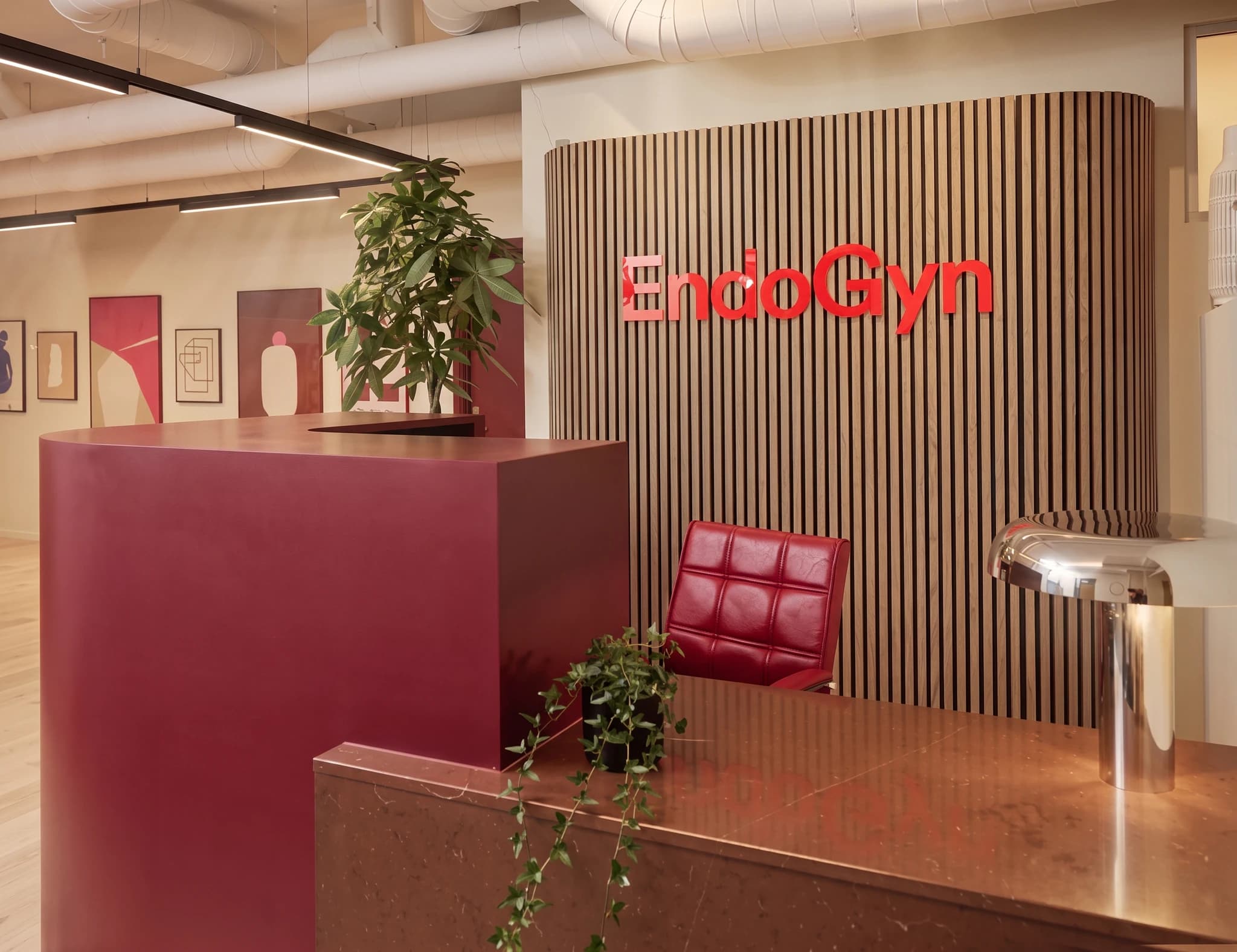 Receptionen hos EndoGyn Barnmorskemottagning