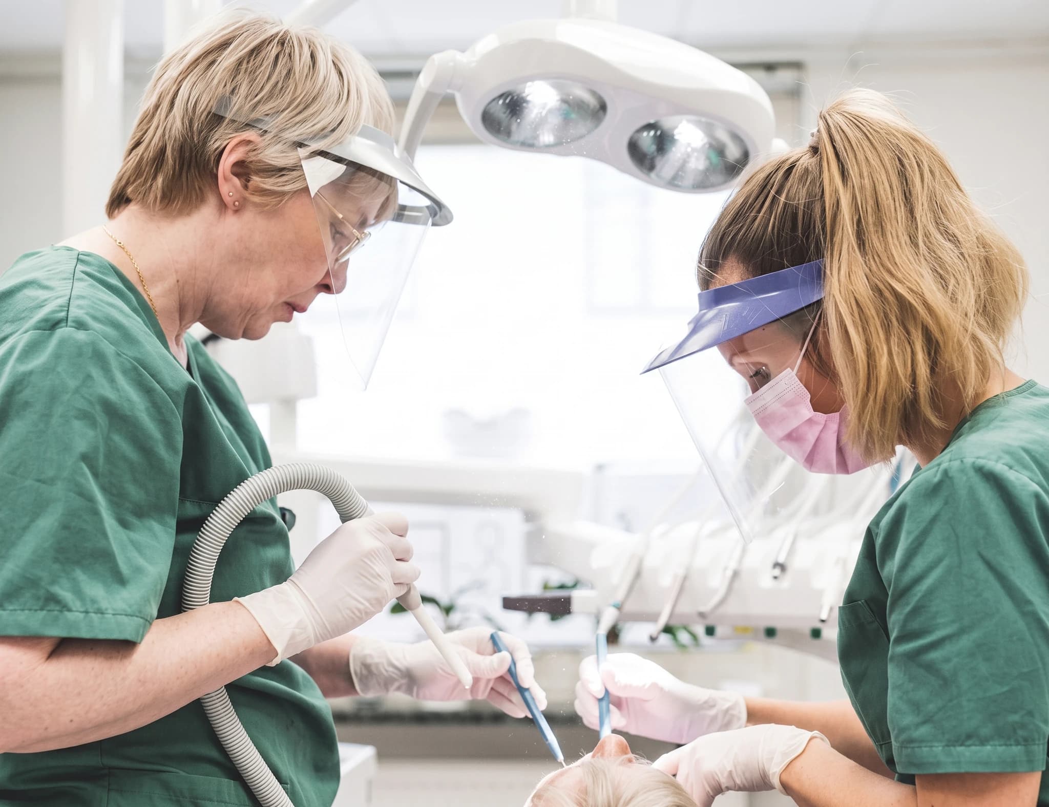 Behandlingsrummet hos Hel & Fin Tand