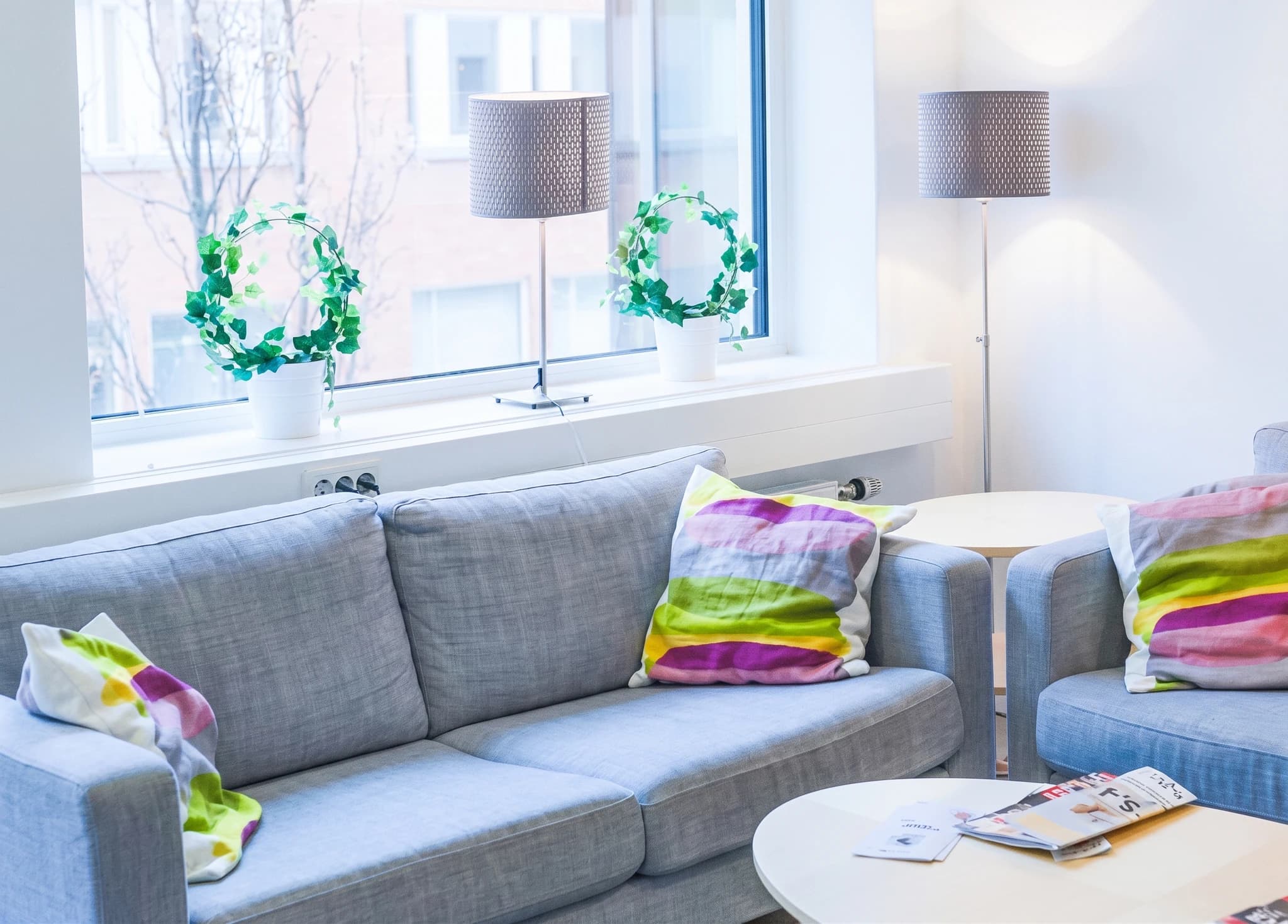 Väntrummet hos Källmarkskliniken