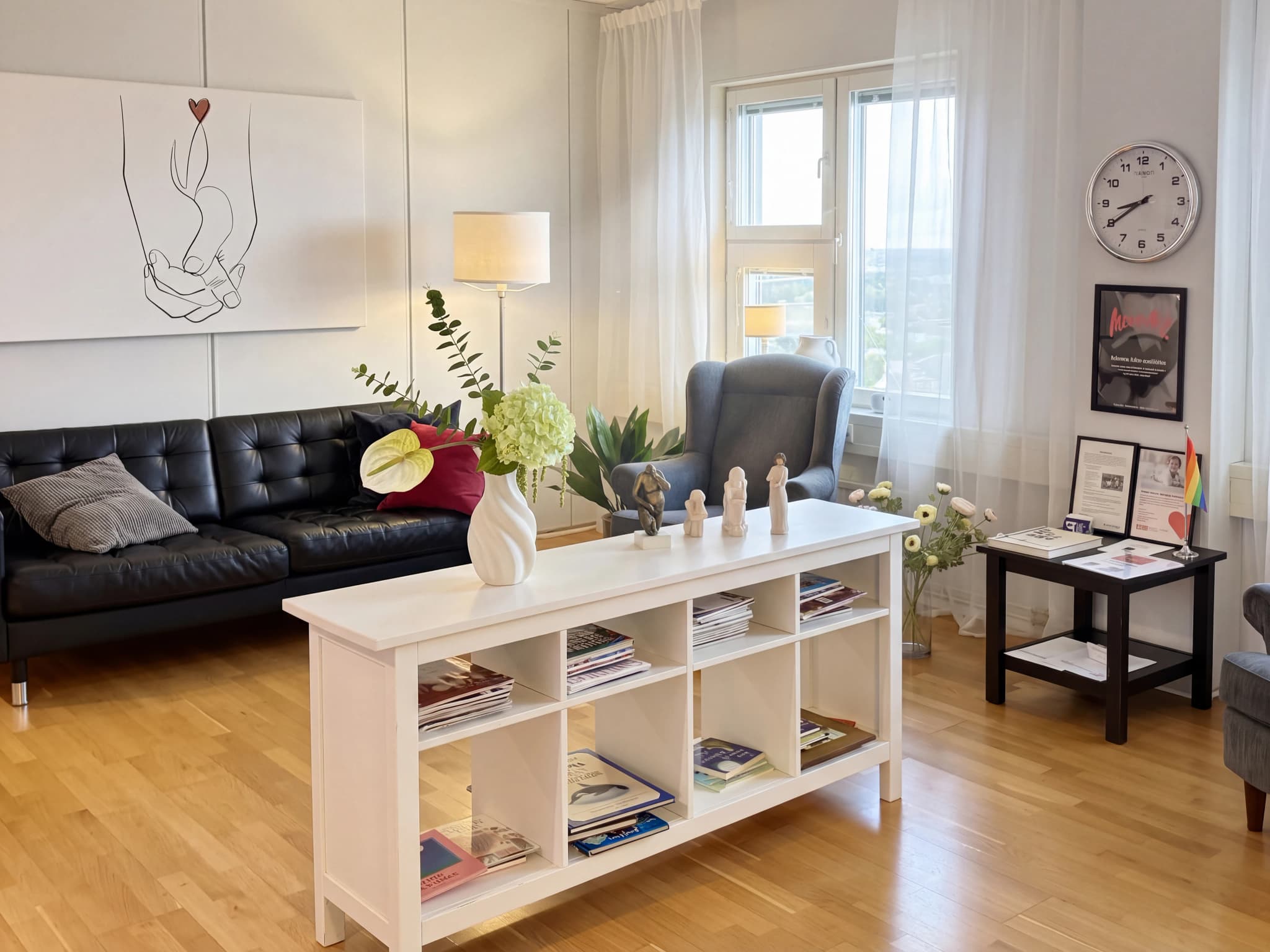 Teamet hos Mama Mia Nacka Barnmorskemottagning, Nacka