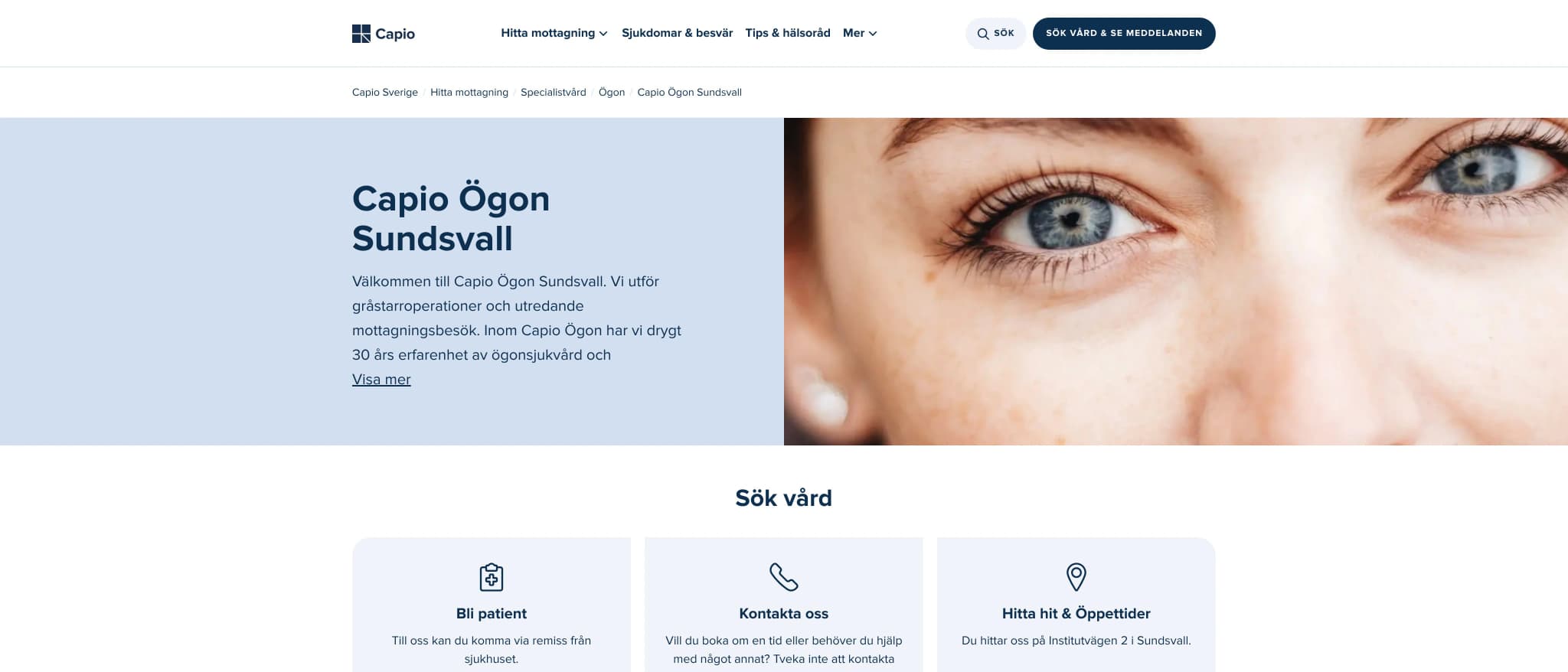 Capio Ögon Sundsvall