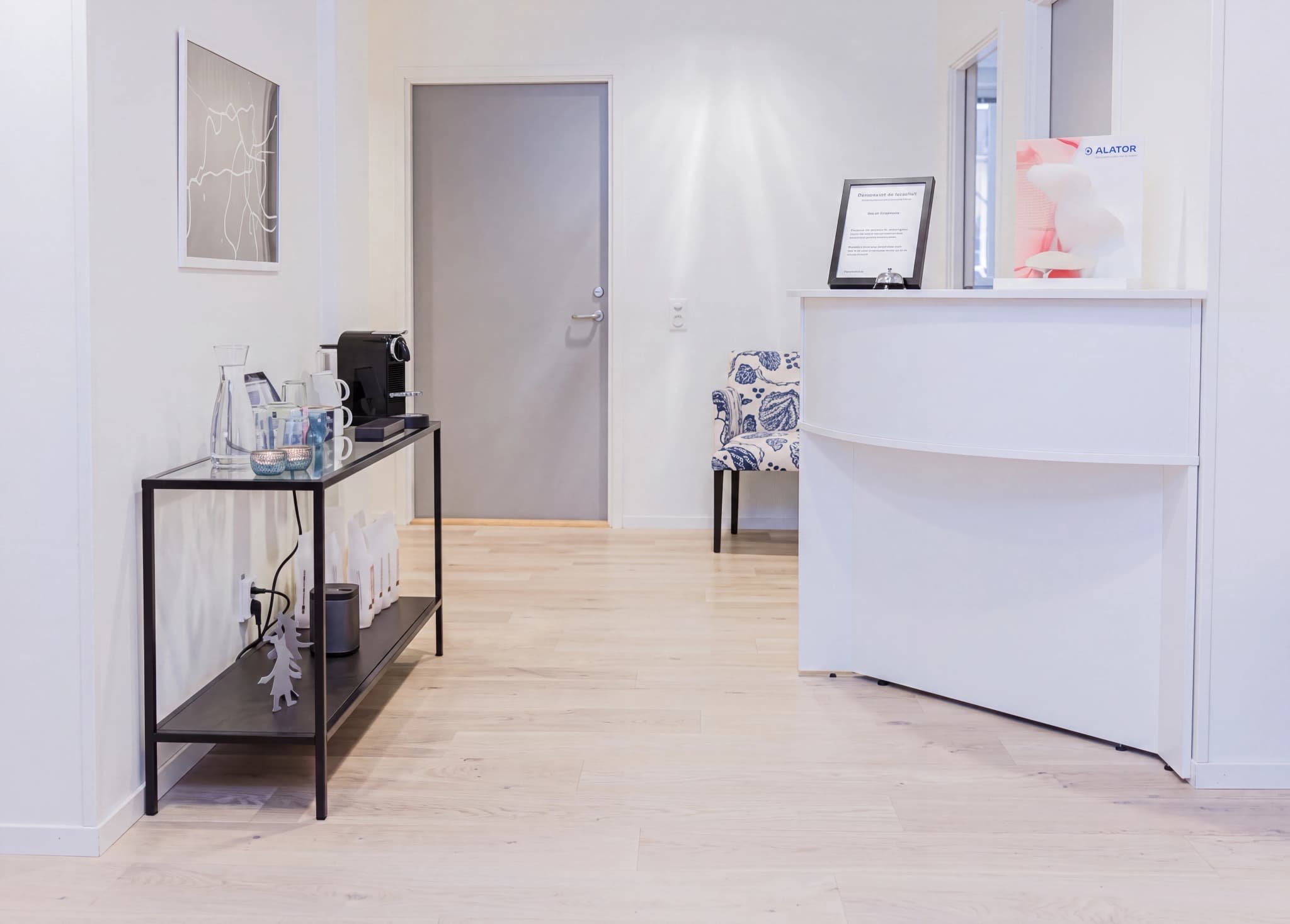 Receptionen hos Plastikakademin