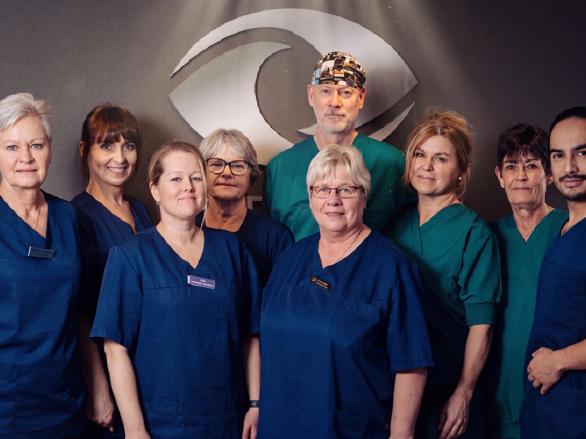 Teamet hos Rexis Ögoncentrum