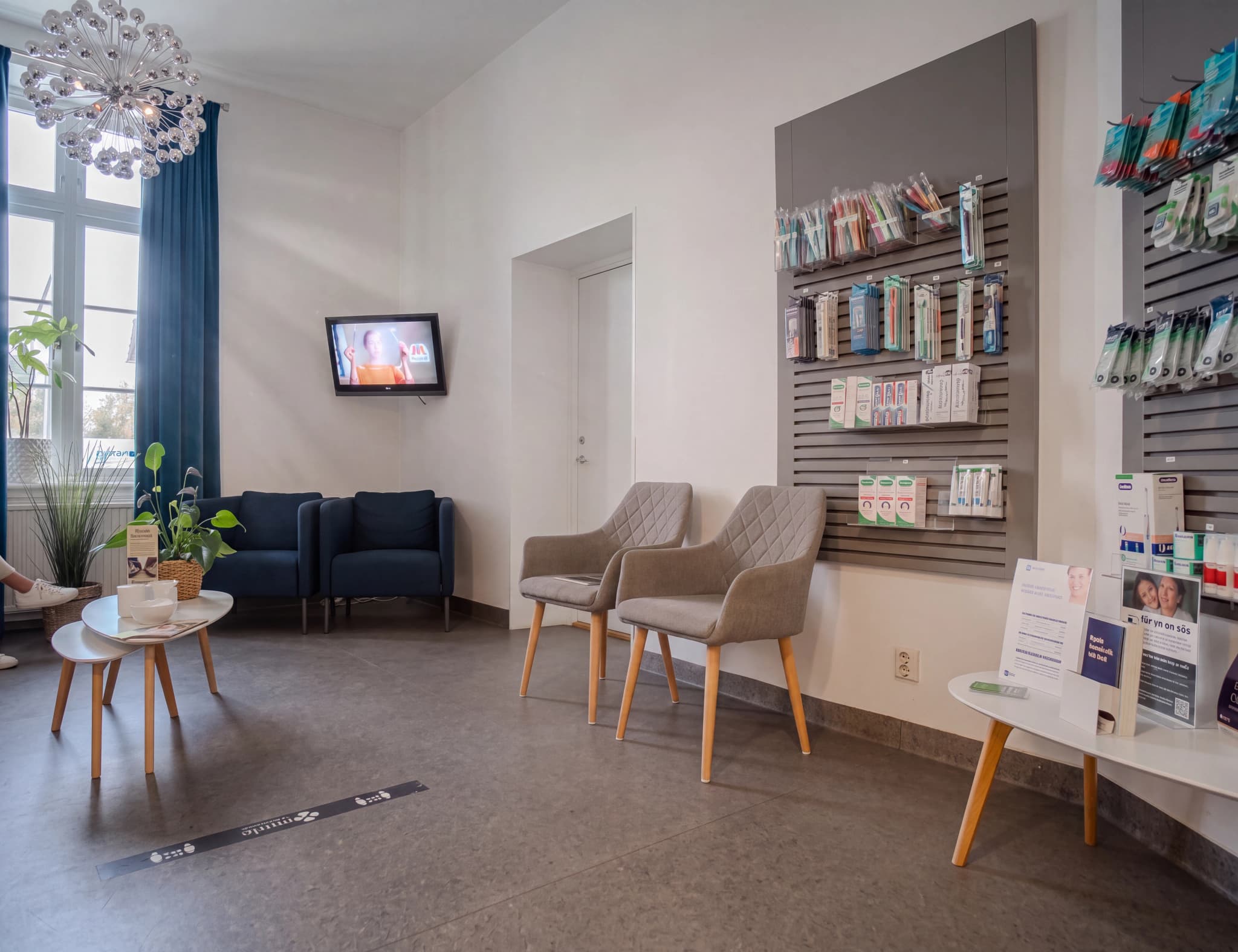 Väntrummet hos Smile Mariestad