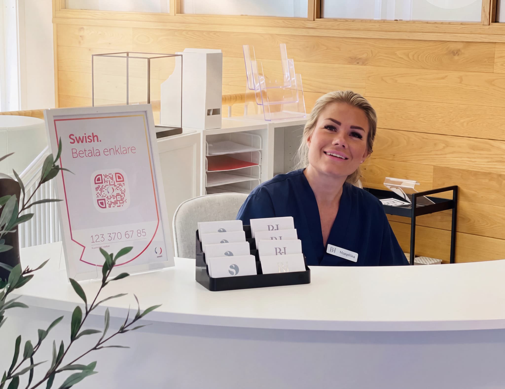 Receptionen hos Specialistläkarna Rehab