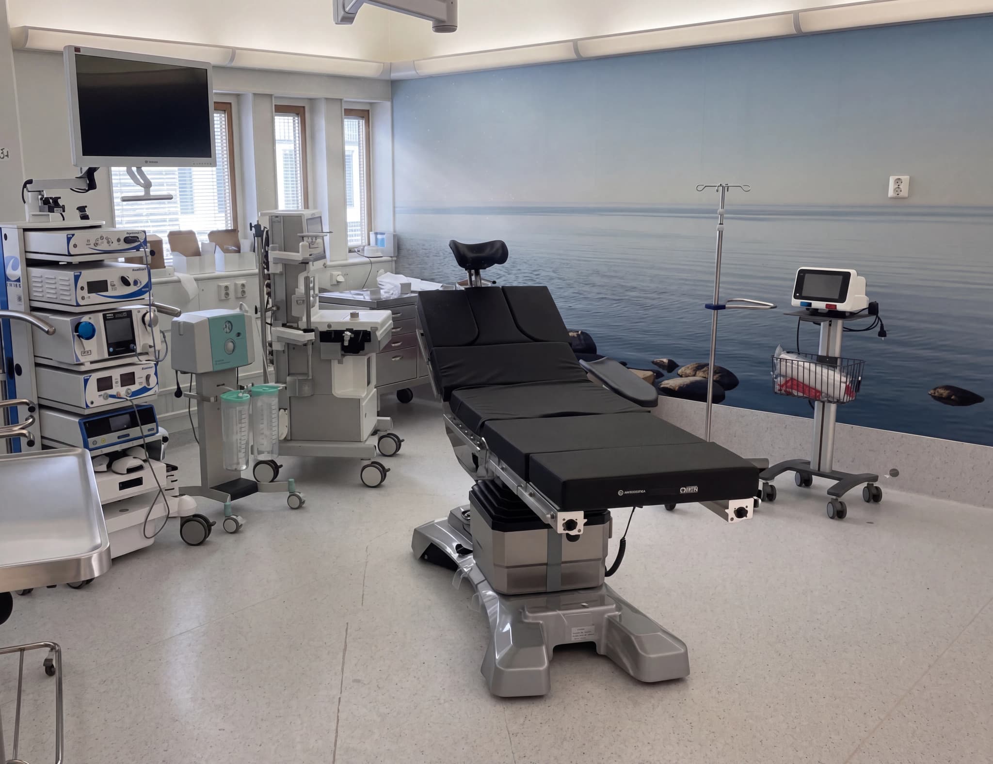 Behandlingsrummet hos Specialistläkarna Rehab