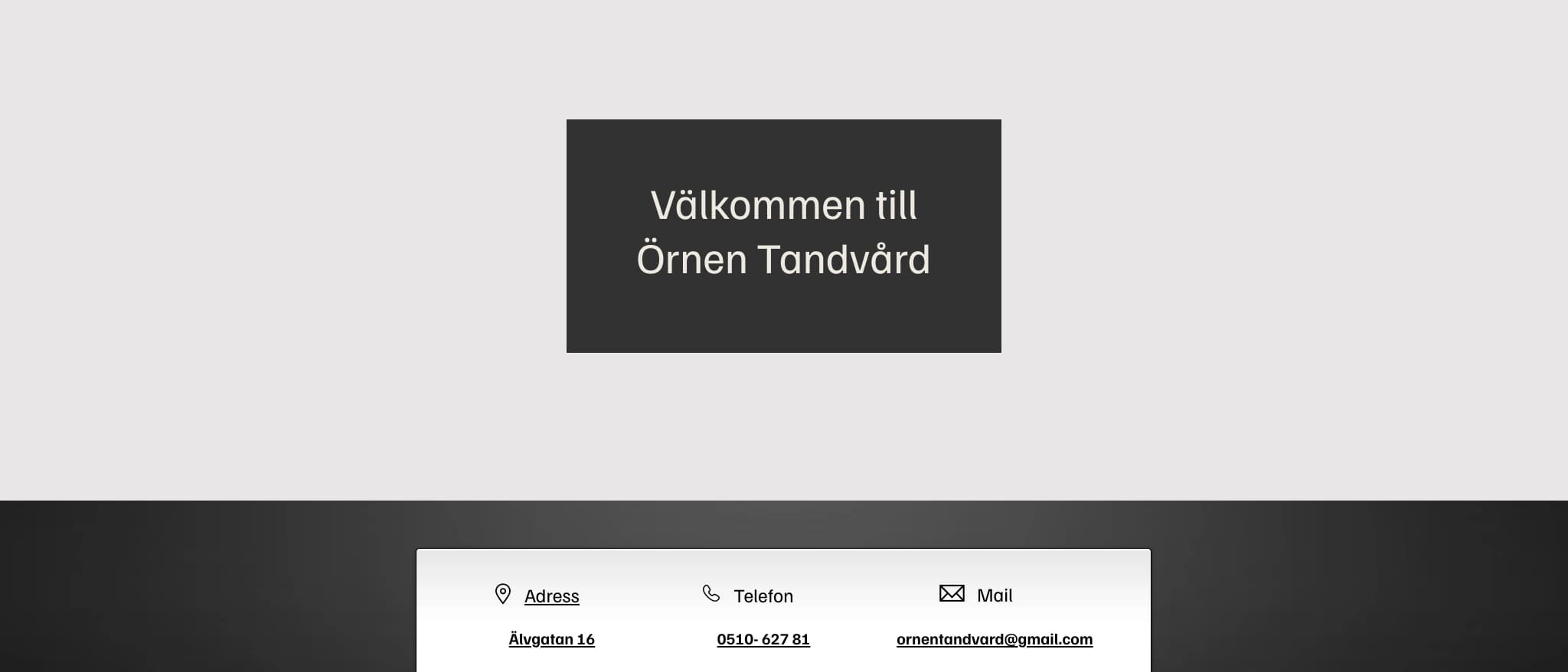 Örnen Tandvård