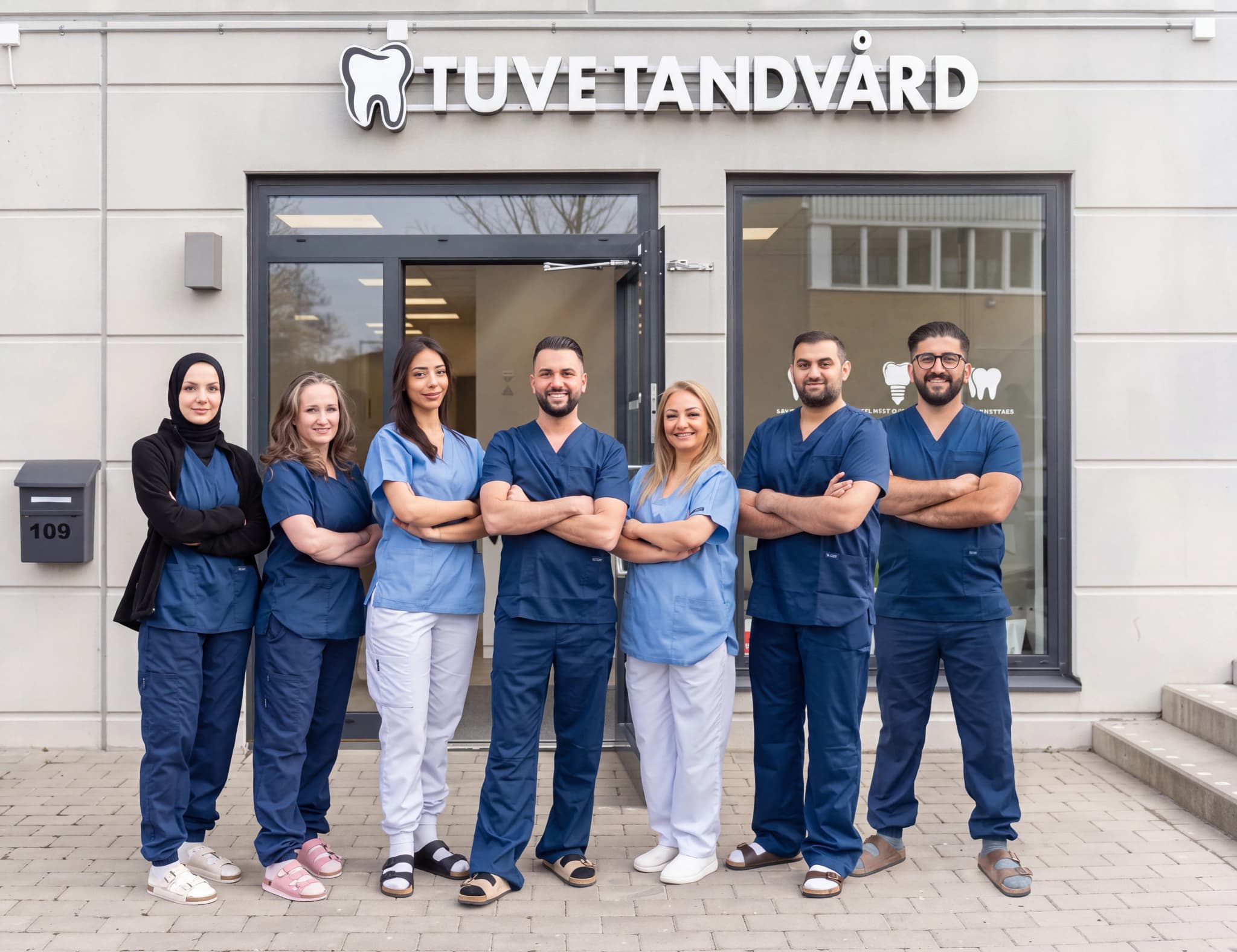 Teamet hos Tuve Tandvård