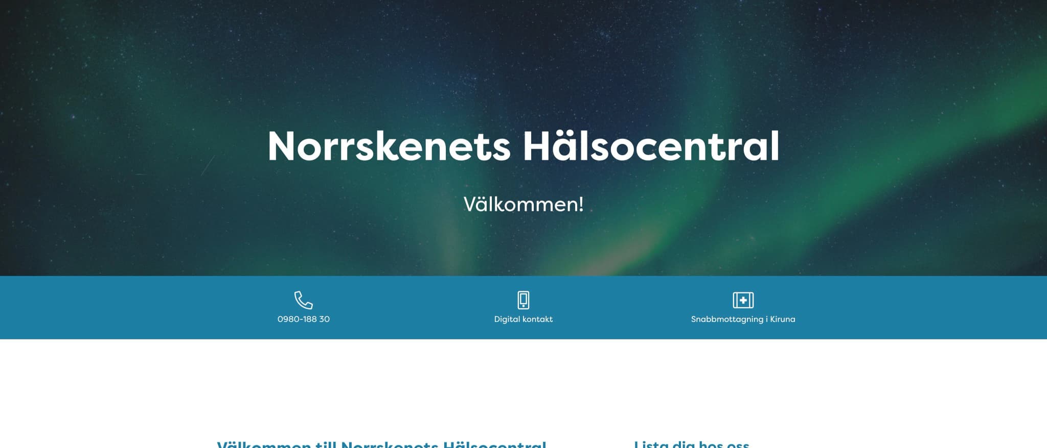 Norrskenets hälsocentral