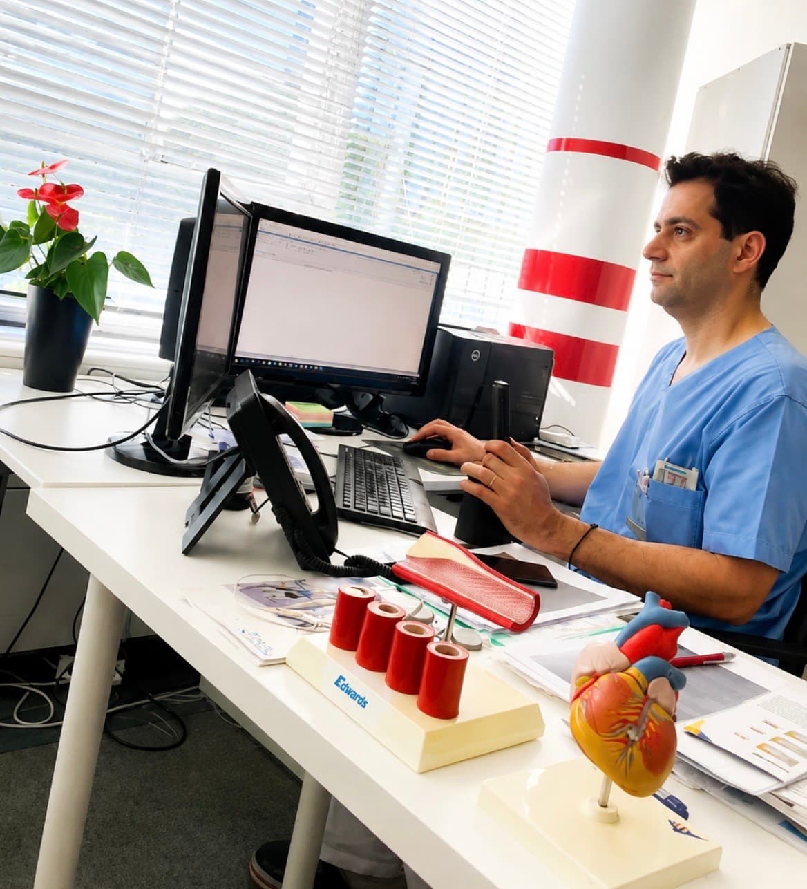 Hjärtspecialist Alexandros Georgiadis