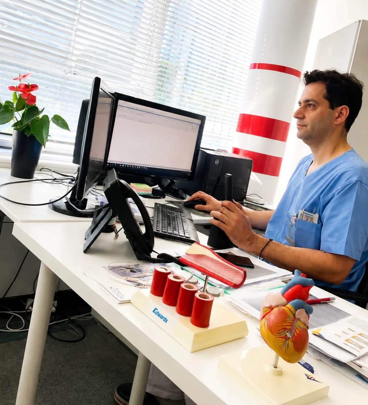 Hjärtspecialist Alexandros Georgiadis