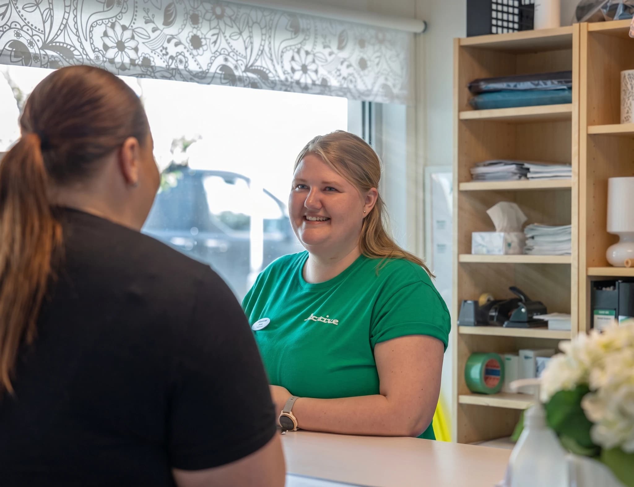 Receptionen hos Active Rehab Kungälv