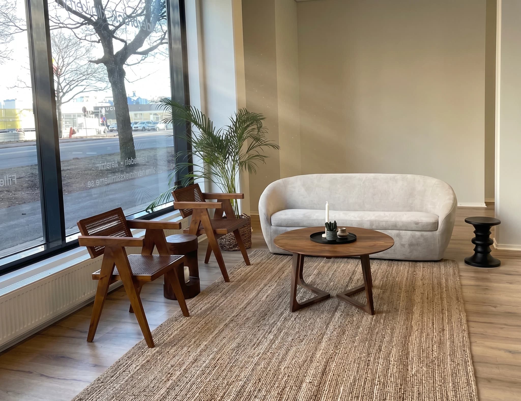 Väntrummet hos Åderbråcksklinikerna Uppsala